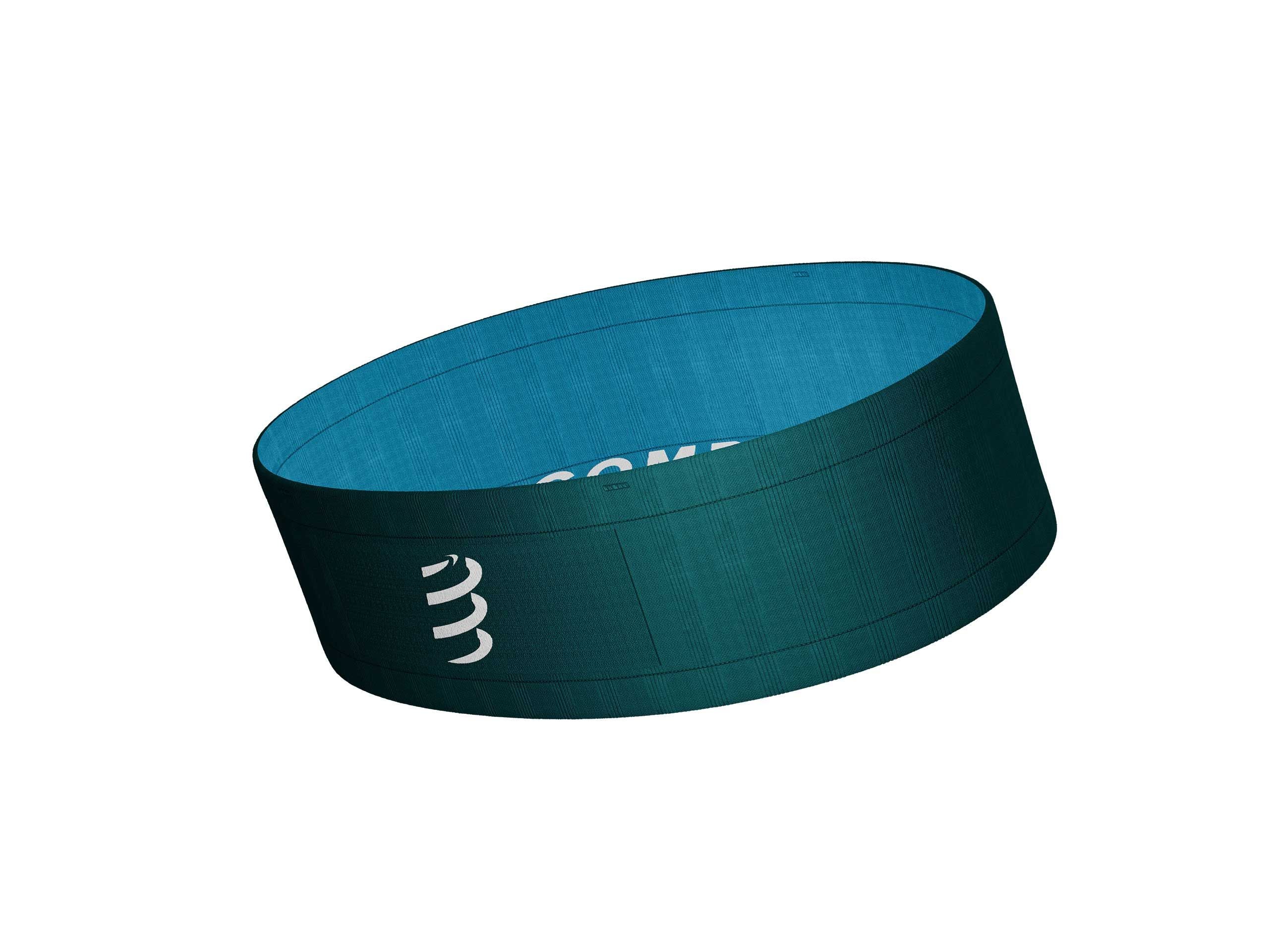 COMPRESSPORT Unisex's Free Belt - Shaded Spruce/Hawaiian Ocean