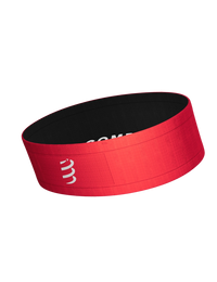 Compressport Unisex's Free Belt - Red/Black