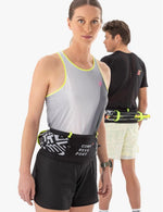 Compressport Unisex's Free Belt Pro - Black/White Print