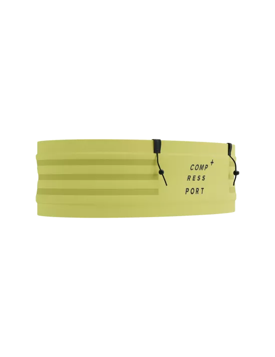 Compressport Unisex's Free Belt Pro - Green Sheen