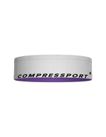 Compressport Unisex's Free Belt - White/Royal Lilac