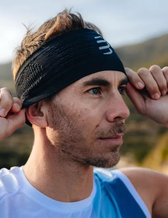 Compressport Unisex's Headband On/Off - Black