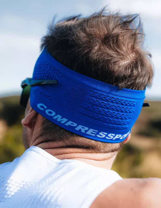Compressport Unisex's Headband On/Off - Dazz Blue