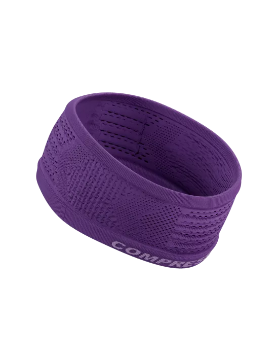 Compressport Unisex's Headband On/Off - Lilac