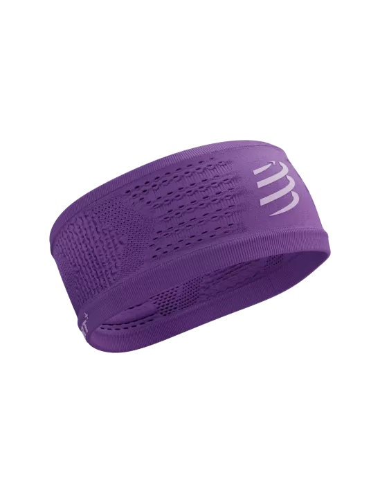 Compressport Unisex's Headband On/Off - Lilac