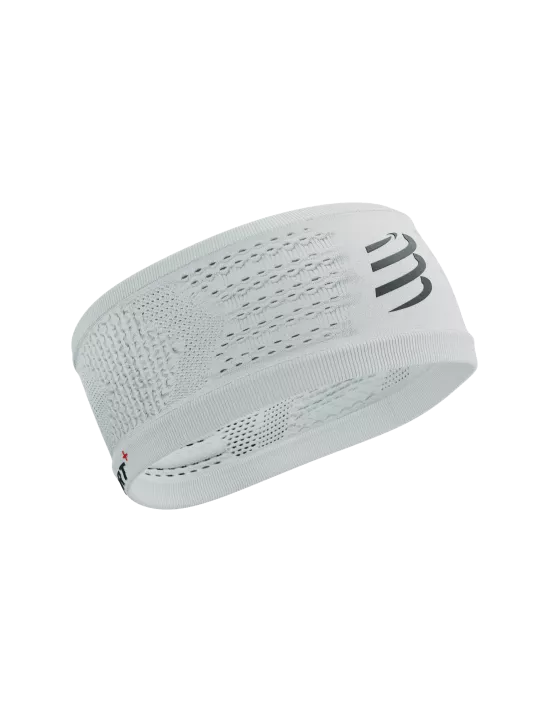 Compressport Unisex's Headband On/Off - White
