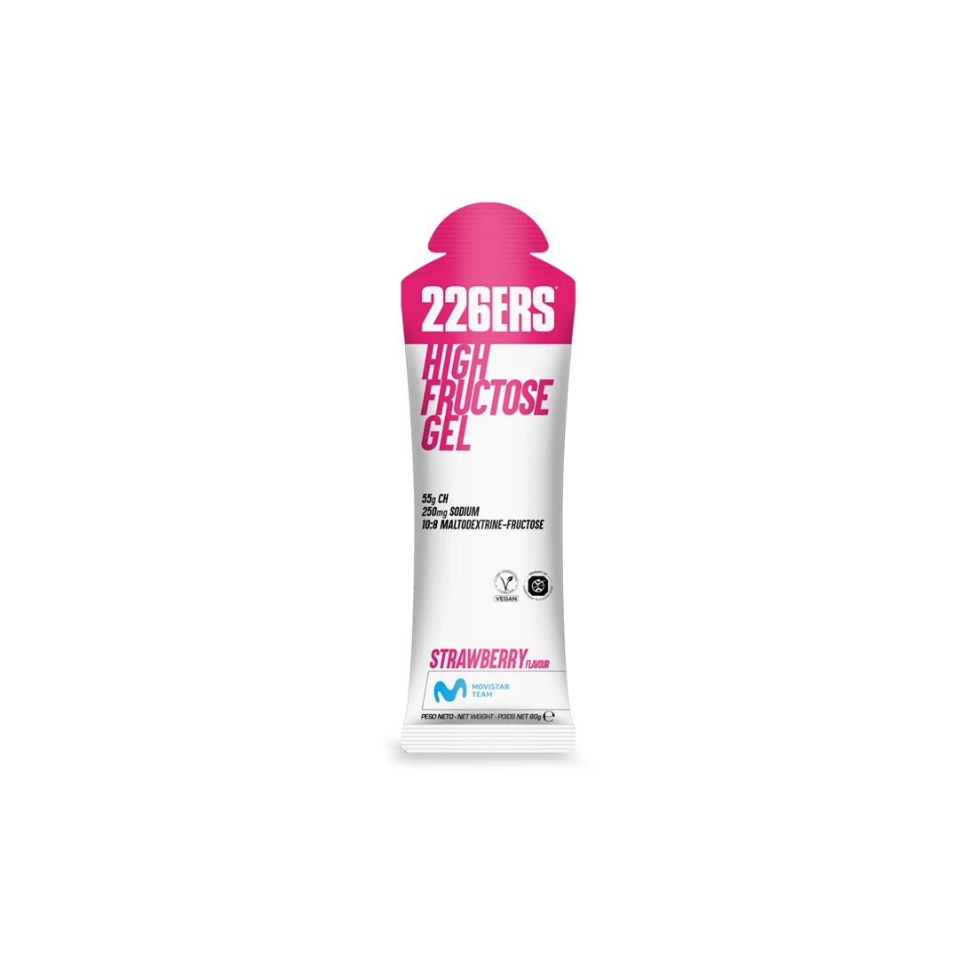 226ERS High Fructose Gel 80g - Strawberry