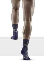 CEP Men's Hiking Merino Mid-Cut Socks - Peacoat/Grey