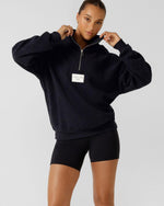 Lorna Jane Clubhouse Monogram 1/2 Zip - Midnight Blue