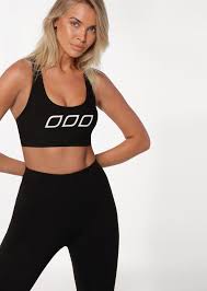 Lorna Jane Skinny Iconic Comfort Sports Bra - Black