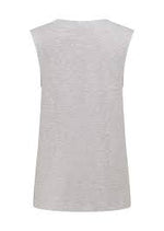 Lorna Jane Lotus Limited Edition Muscle Tank - Light Grey Marl