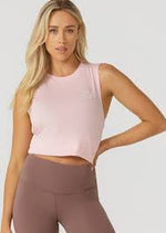 Lorna Jane Lotus Muscle Tank - Sweet Pink