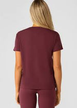 Lorna Jane Lotus T-Shirt - Mulberry