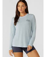 Lorna Jane Lotus Limited Edition Long Sleeve Top - Toulouse Blue