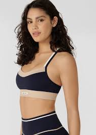 Lorna Jane Sunrise Circuit Sports Bra - French Navy