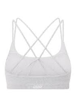 Lorna Jane Lotus Crop True Comfort Sports Bra - Grey Marl