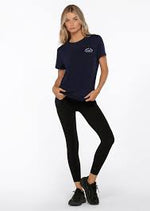 Lorna Jane Lotus T-Shirt - French Navy