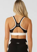 Lorna Jane Grande Rib Max Support Sports Bra - Black