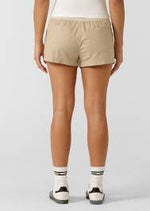 Lorna Jane Flashdance Cheeky Shorts - Oxford Tan