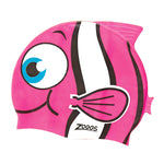 ZOGGS Junior Silicone Character Cap - Goldfish