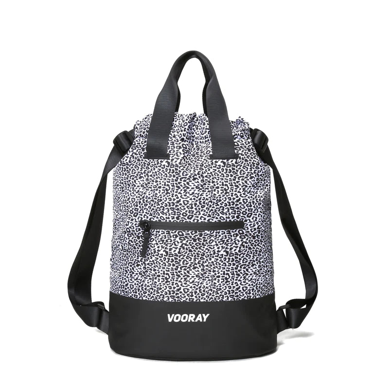 VOORAY Flex Cinch Backpack - Leopard