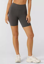 Lorna Jane Amy Phone Pocket Tech Bike Short - Titanium