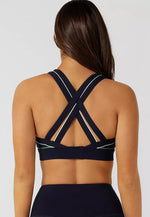 Lorna Jane Relay Iconic Sports Bra - French Navy