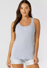 Lorna Jane Agility Mesh Active Tank - Beach House Blue