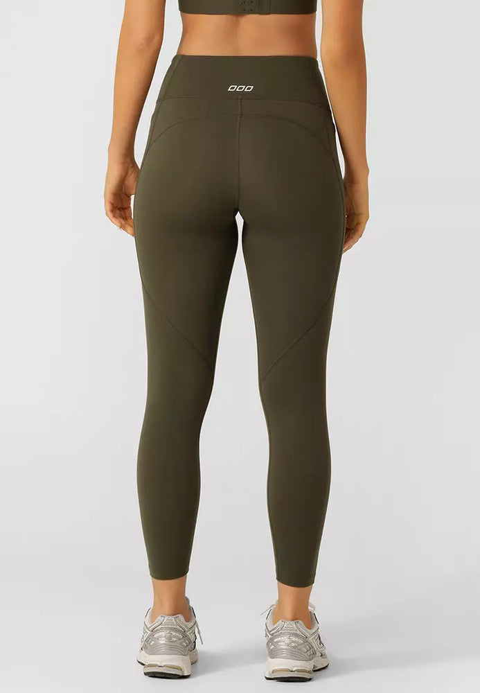 Lorna Jane Amy Phone Pocket Tech Ankle Biter Leggings Luxury Green Key Power Sports Singapore