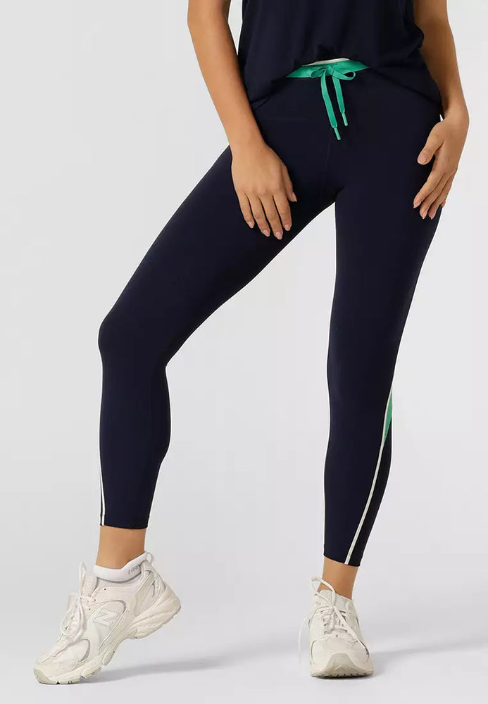 Lorna Jane Relay Ankle Biter Leggings - French Navy