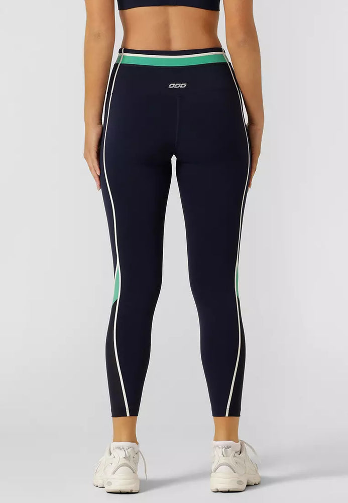 Lorna Jane Relay Ankle Biter Leggings - French Navy