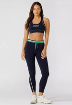 Lorna Jane Relay Ankle Biter Leggings - French Navy