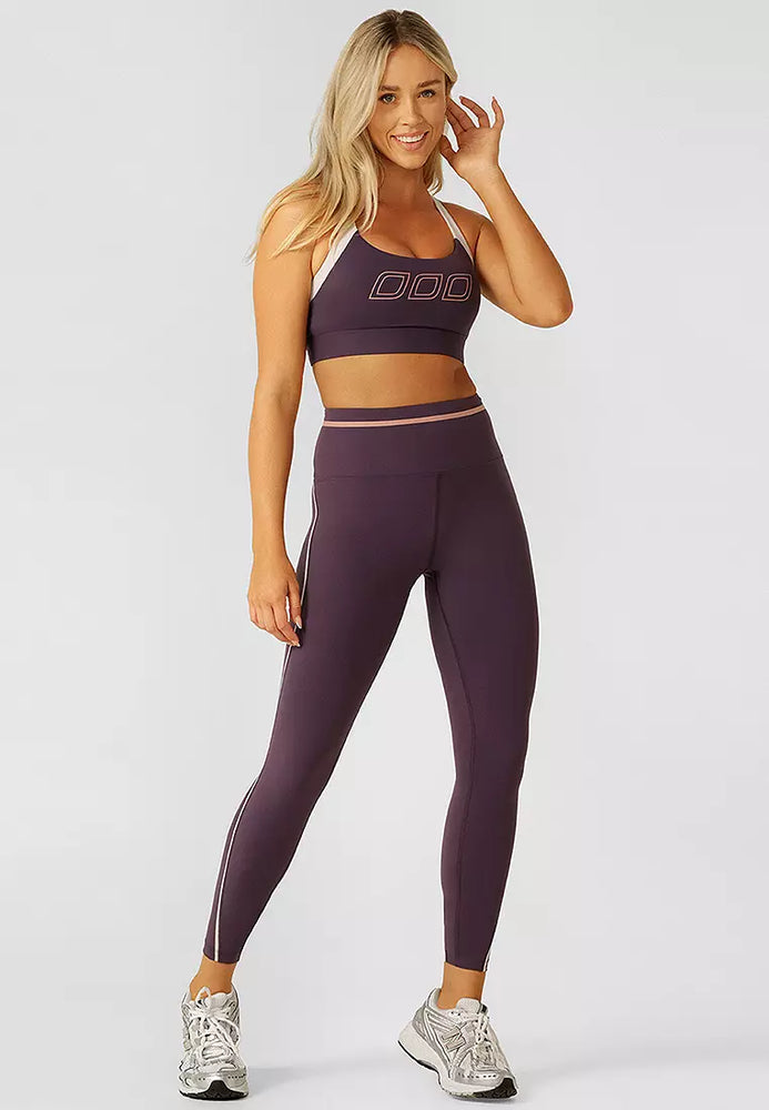 Lorna Jane Podium Sports Bra - Midnight Plum