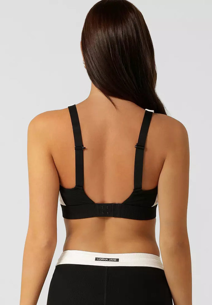 Lorna Jane Sweat to Surf Sports Bra - Black