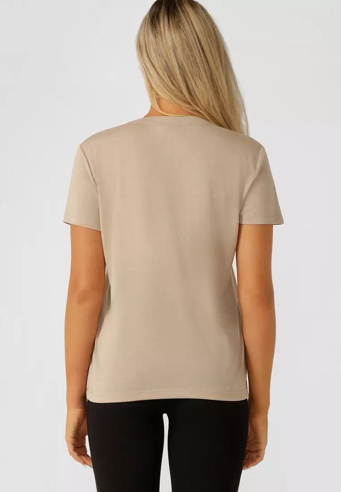 Lorna Jane Lotus T-Shirt - Oxford Tan