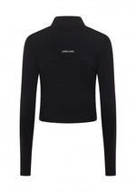 Lorna Jane All Star Active Cropped 1/2 Zip - Black