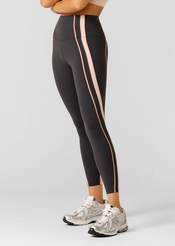 Lorna Jane Embrace Your Pace Pocket Ankle Biter Leggings - Dark Titanium Multi