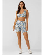 Lorna Jane Happy Hour Bike Short - Native Garden Floral Print