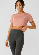 Lorna Jane Lotus T-Shirt - Ash Rose