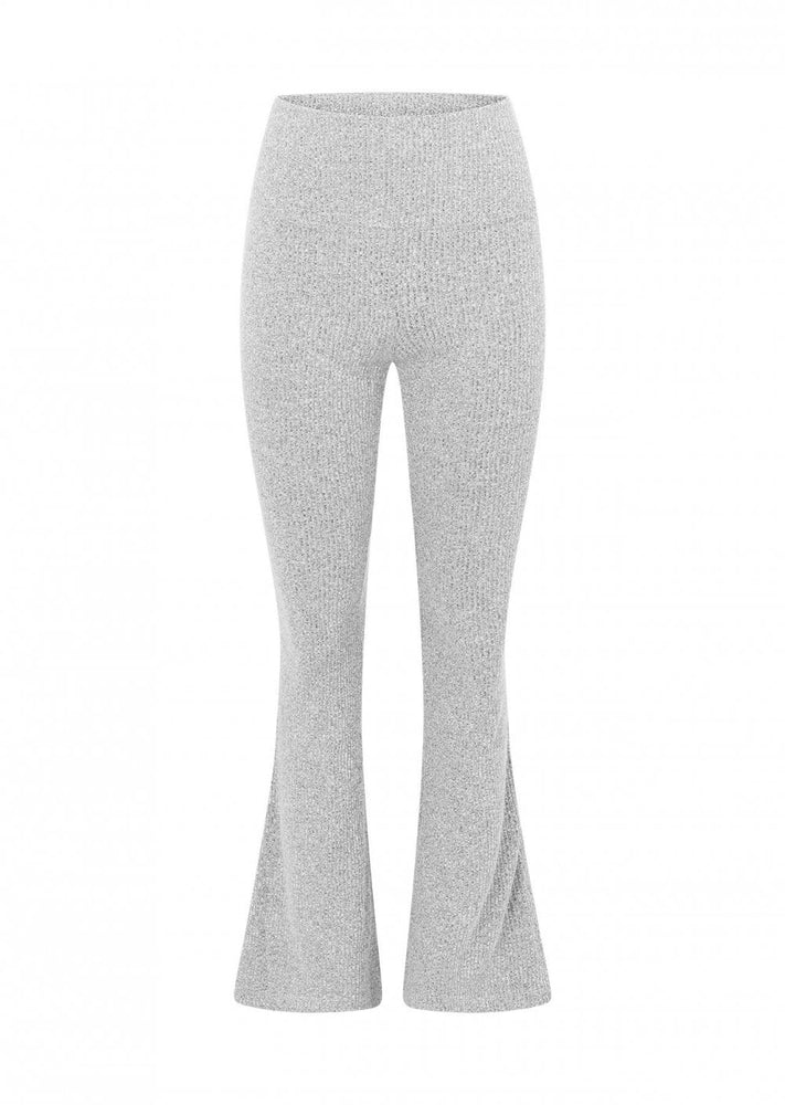 Lorna Jane Mindful Rib Flares - Grey Marl