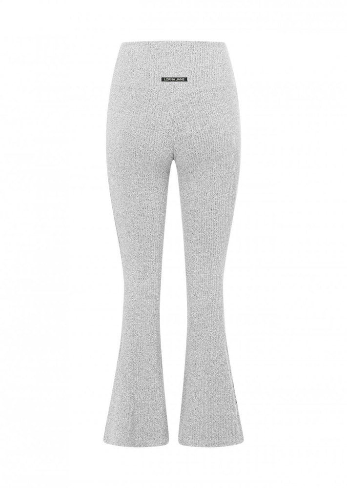 Lorna Jane Mindful Rib Flares - Grey Marl