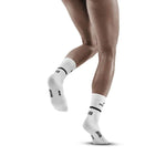 CEP Women's The Run Socks Mid-Cut v4 - White