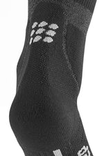 CEP Women's Hiking Merino Mid-Cut Socks - Stone Grey/Grey