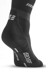 CEP Men's Hiking Merino Mid-Cut Socks - Stone Grey/Grey