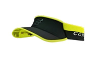 Compressport Unisex's Visor Ultralight Flash - Black/Fluo Yellow