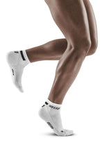 CEP Men's The Run Socks Low Cut v4 - White