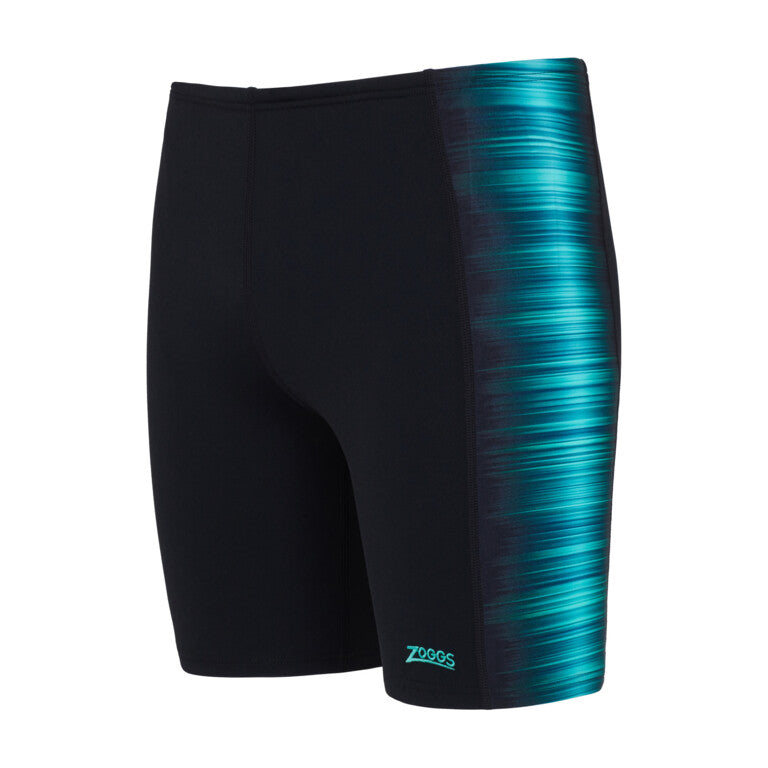 ZOGGS Men's Panelled Mid Jammer - Pipeline Print