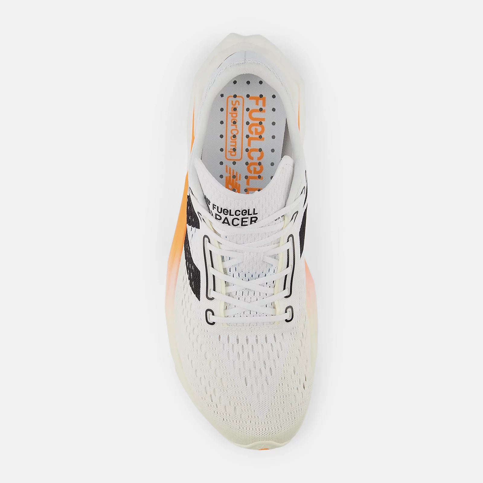 New Balance Men's Fuel Cell Super Comp Pacer v2 - Hot Mango/Angora/White