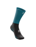 Compressport Mid Compression Socks ( XU00005B5028) - Mosaic Blue/Black