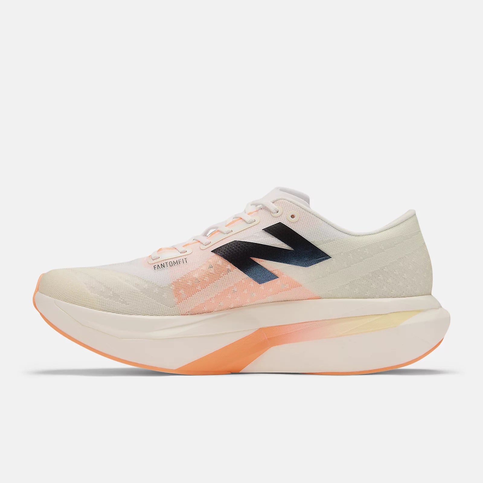 New Balance Men's Fuel Cell Super Comp Elite v4 - White/Angora/Hot Mango